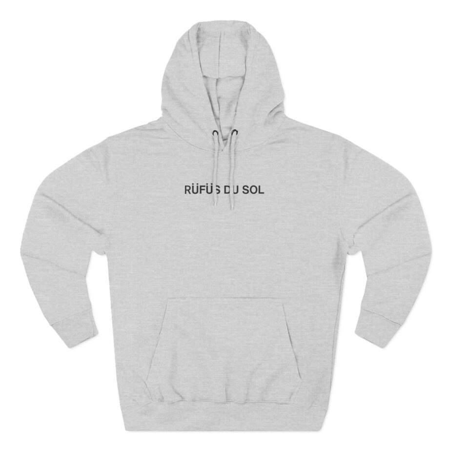 Rufus Du Sol Three-panel Fleece Hoodie