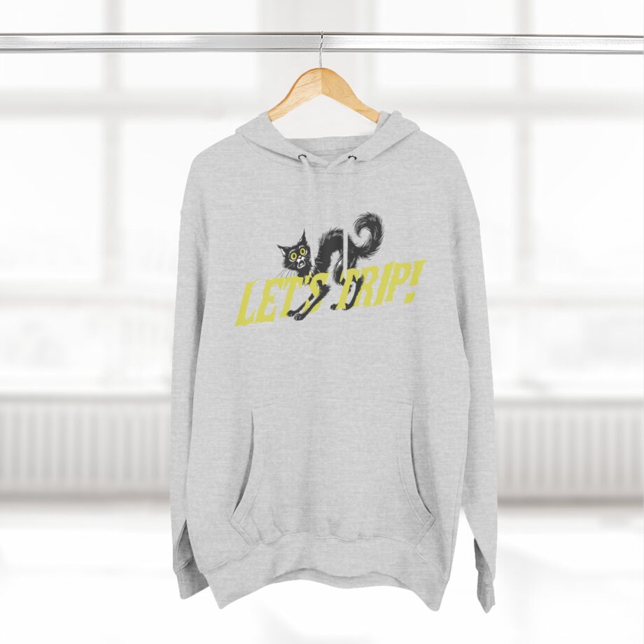Sturniolo Let's Trip Cat Three-panel Fleece Hoodie