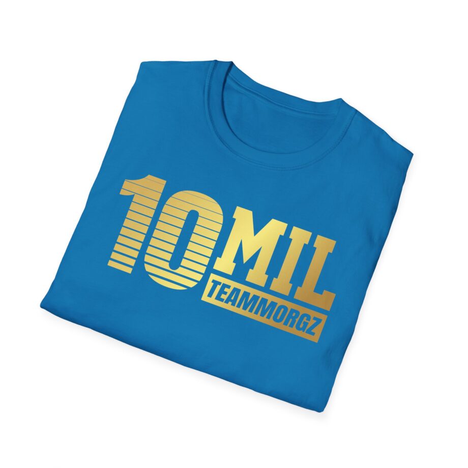 Morgz 10 Million Squad Unisex Softstyle T-Shirt