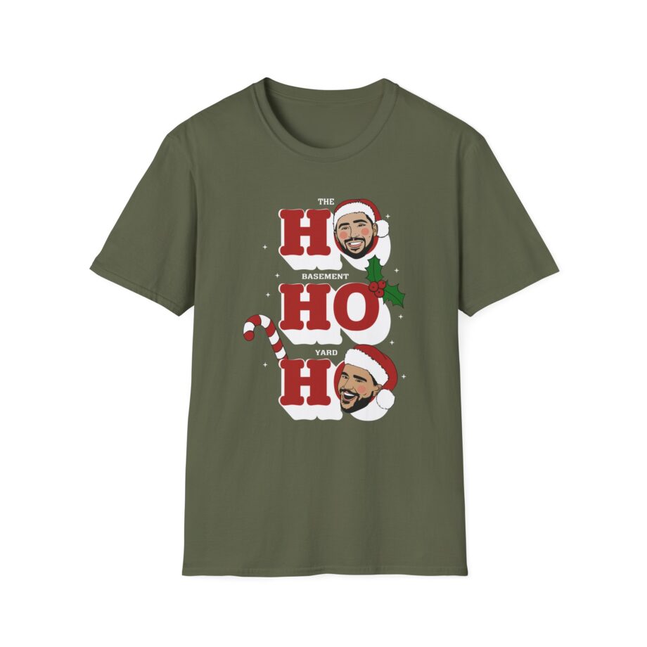 Basement Yard Ho Ho Ho Unisex Softstyle T-shirt