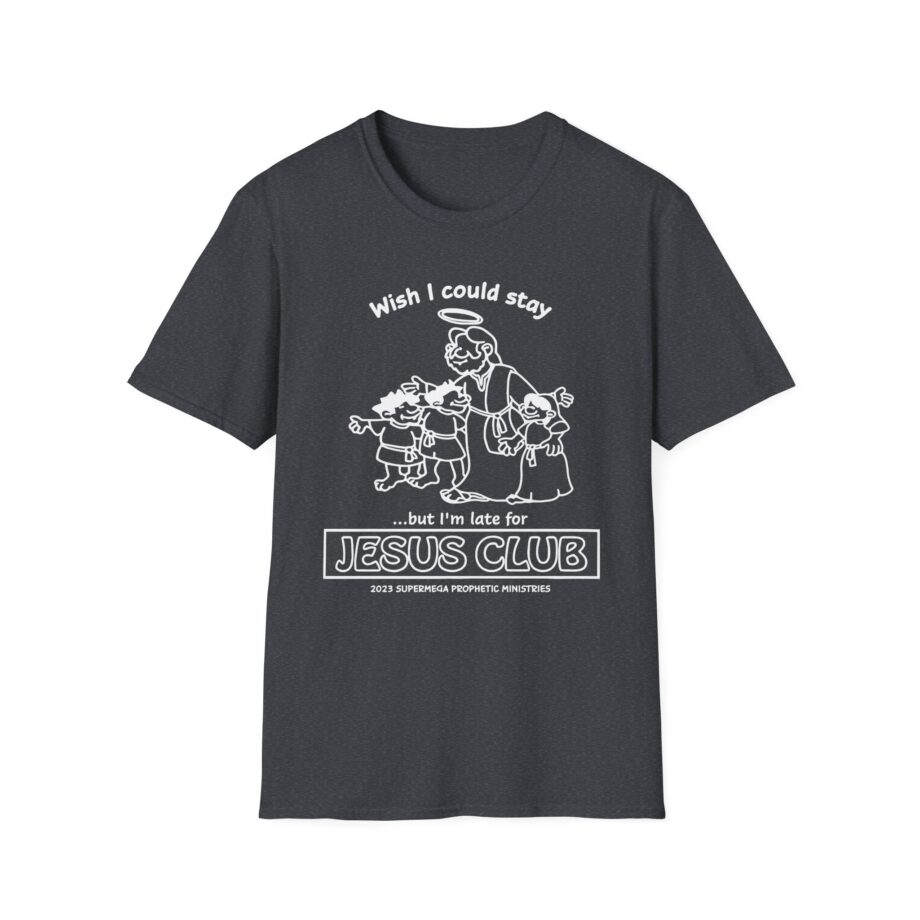 Supermega Jesus Club Unisex Softstyle T-shirt