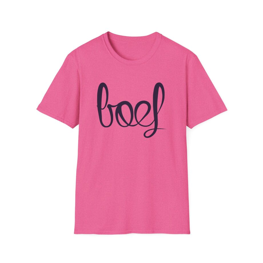 Boef  Unisex Softstyle T-Shirt - 'Beel' Design