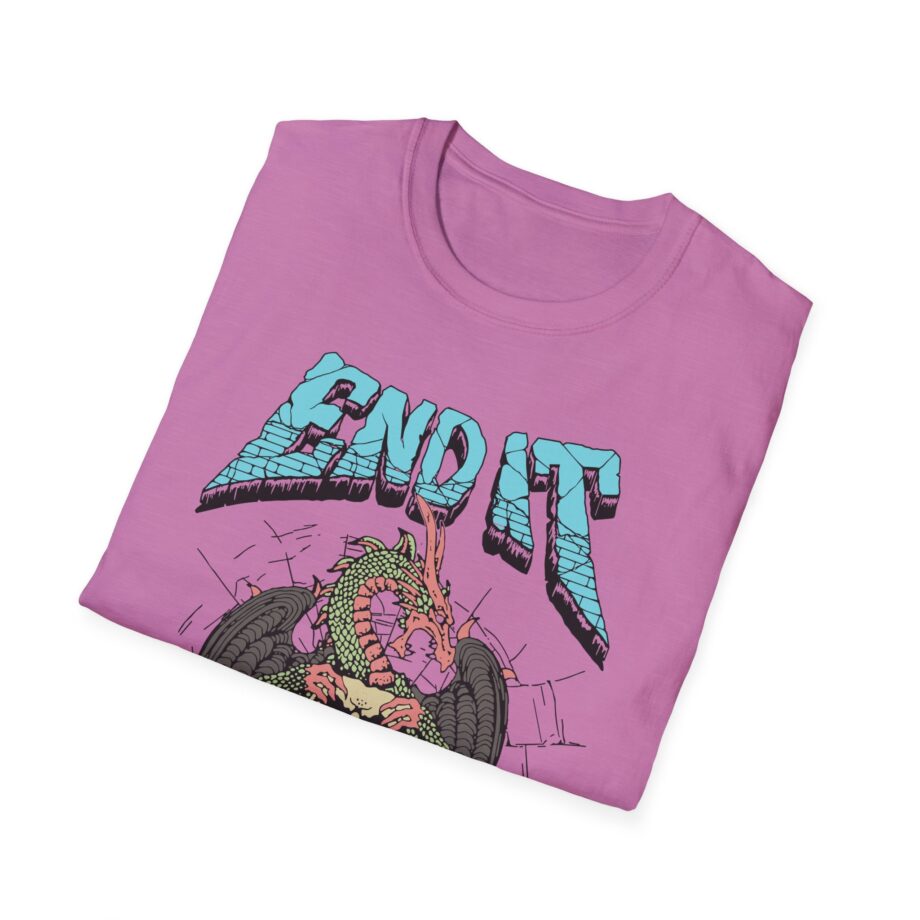 End It Dragon Skull Unisex Softstyle T-Shirt