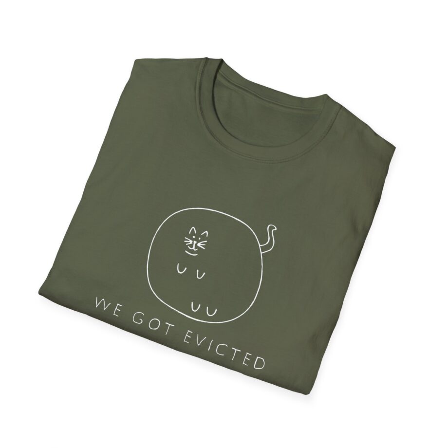 William Osman We Got Evicted Unisex Softstyle T-Shirt