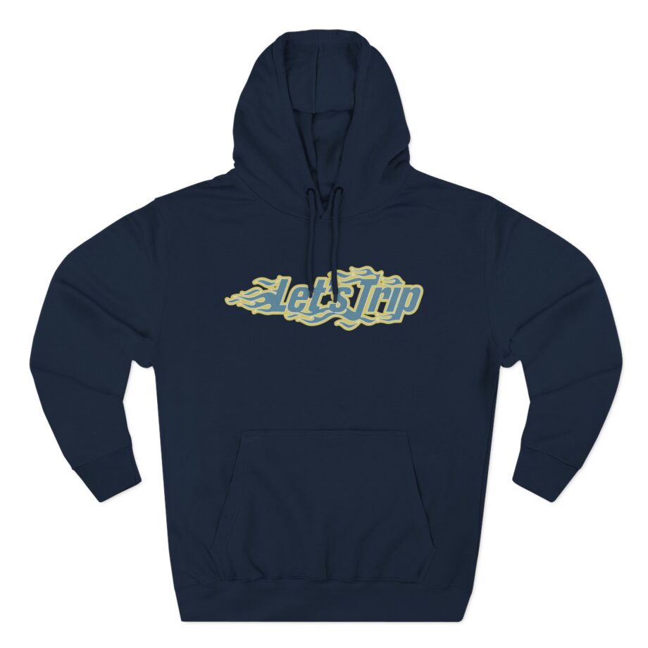 Sturniolo Let's Trip Flames Three-panel Fleece Hoodie