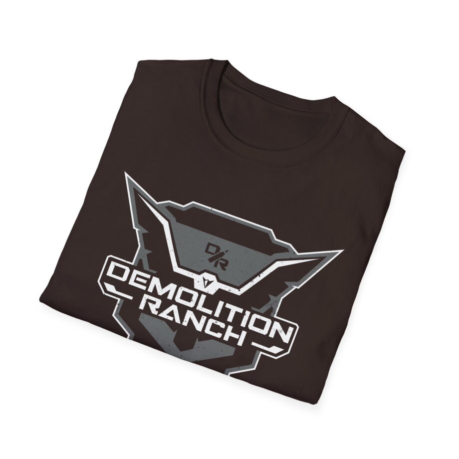 Demolition Ranch Monochrome Shield Unisex Softstyle T-shirt