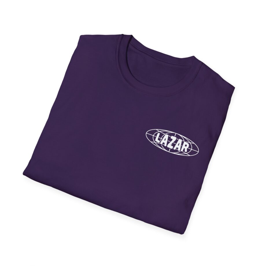 Lazarbeam Globe Indigo Unisex Softstyle T-Shirt