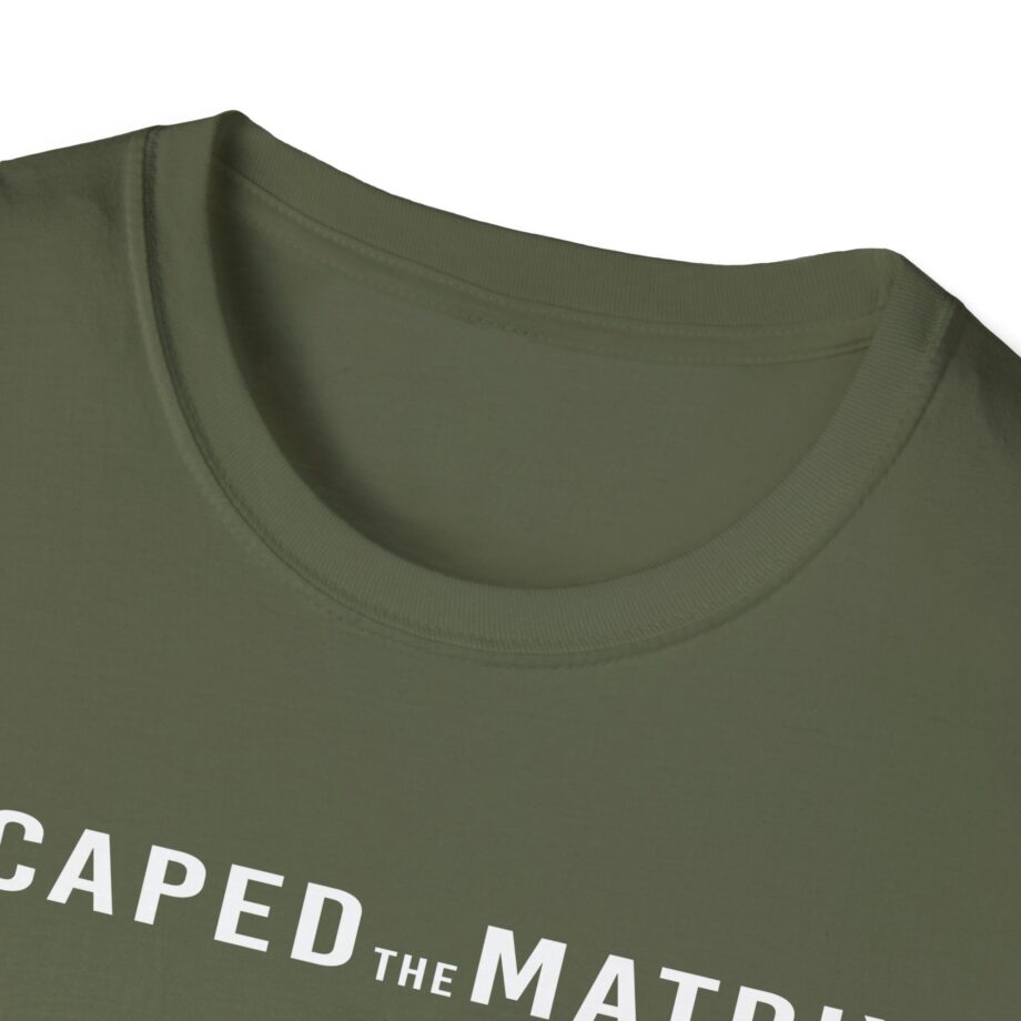 Andrew Tate Escaped the Matrix Unisex Softstyle T-shirt