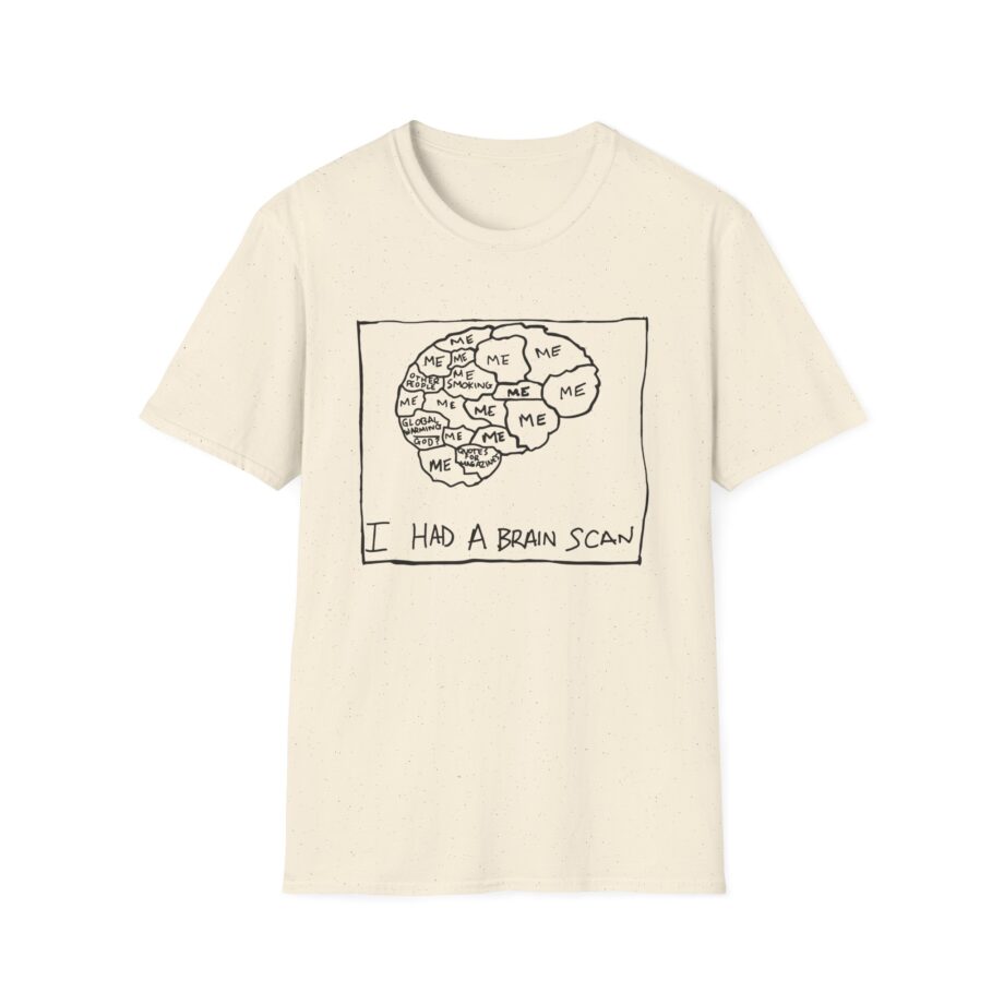 The  Brain Scan Unisex Softstyle T-shirt