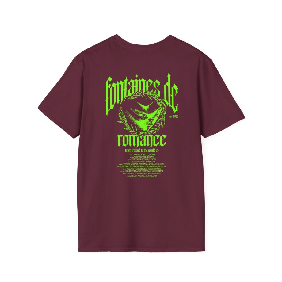 Fontaines D.C. Tour Unisex Softstyle T-Shirt