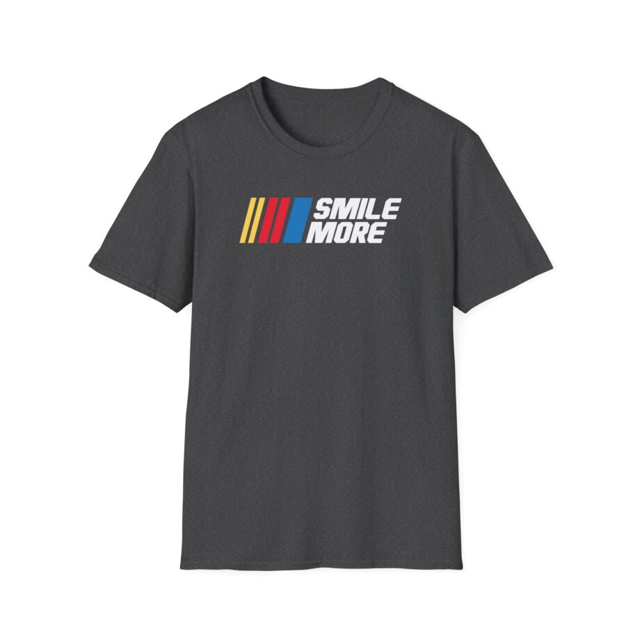 Roman Atwood Smile More Racing Unisex Softstyle T-shirt