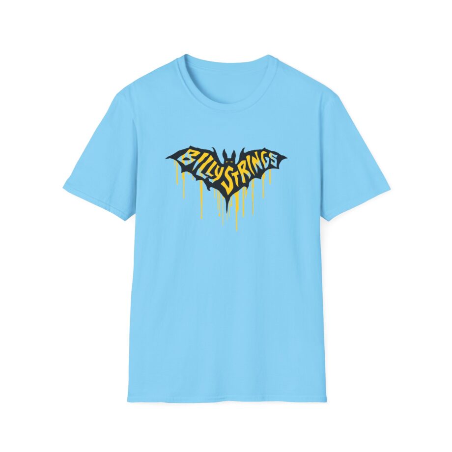 Billy Strings Austin Bat Tee (Attak / Casper Herselman) Unisex Softstyle T-Shirt