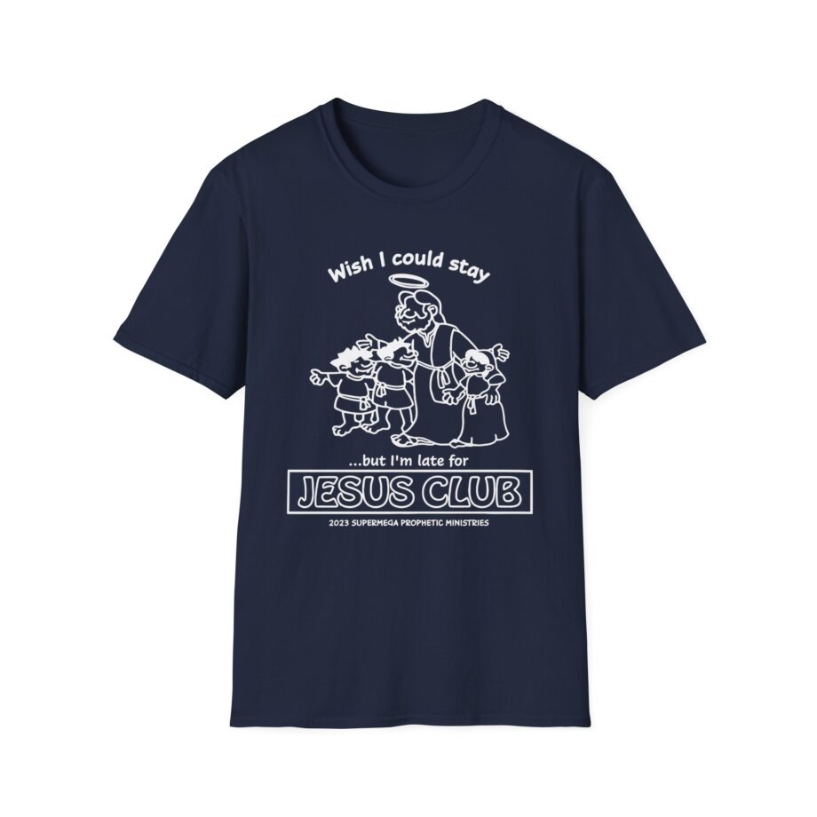 Supermega Jesus Club Unisex Softstyle T-shirt