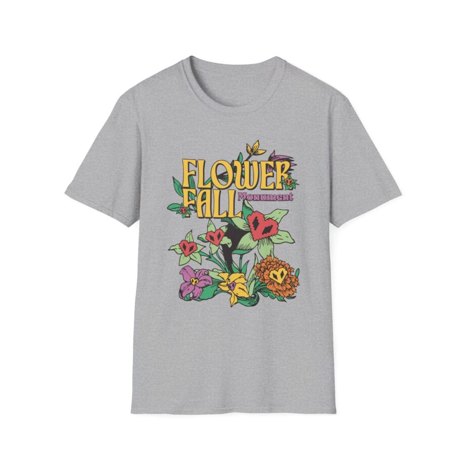 Philza Flower Fall Monument Unisex Softstyle T-shirt