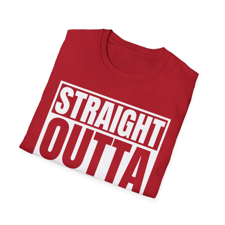 Straight Outta White Guilt Unisex Softstyle T-Shirt