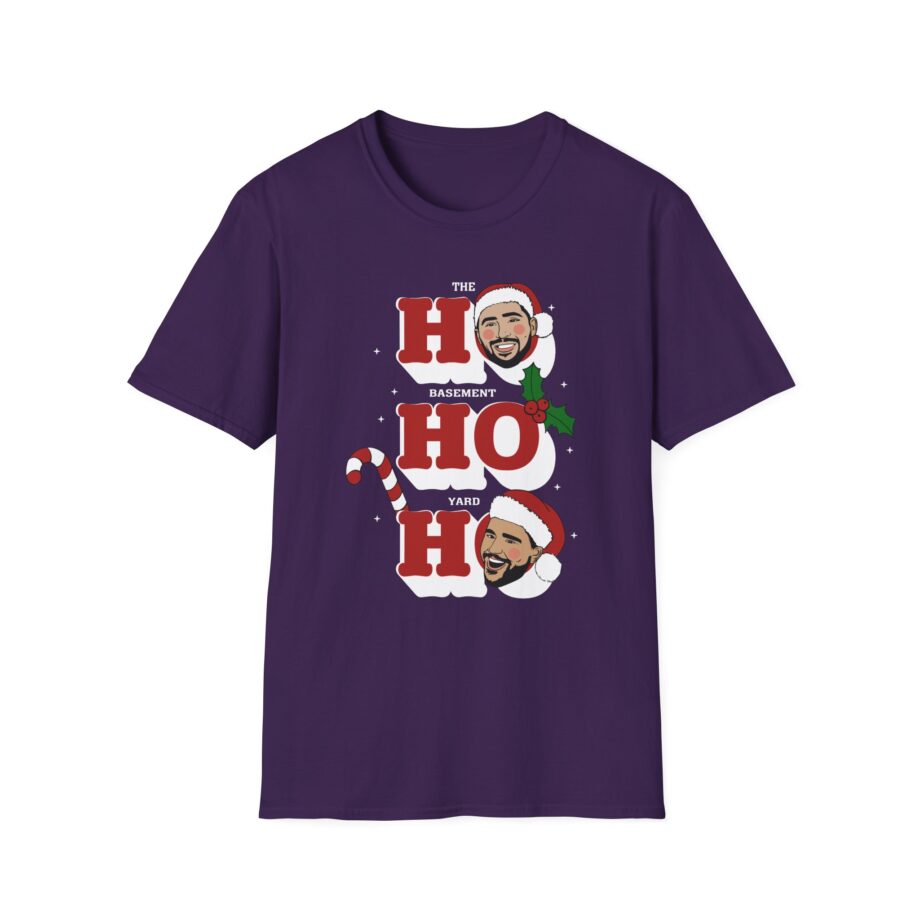 Basement Yard Ho Ho Ho Unisex Softstyle T-shirt
