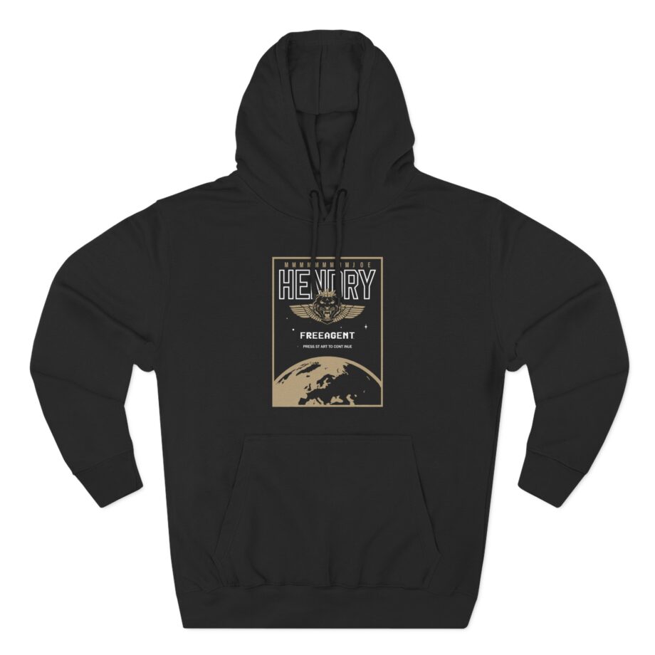 Joe Hendry Three-Panel Fleece Hoodie