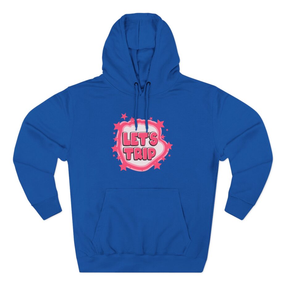Sturniolo Triplets Let's Trip Airbrush Three-panel Fleece Hoodie