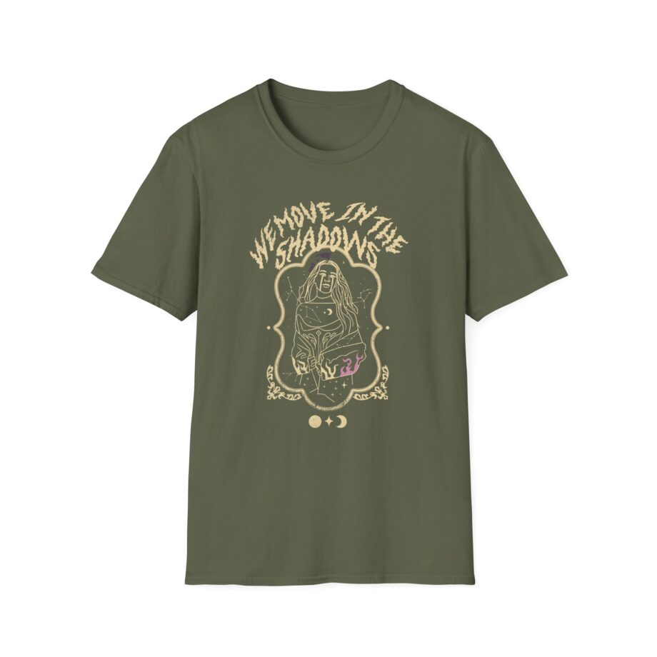 Charlotte Dobre We Move in the Shadows Unisex Softstyle T-shirt