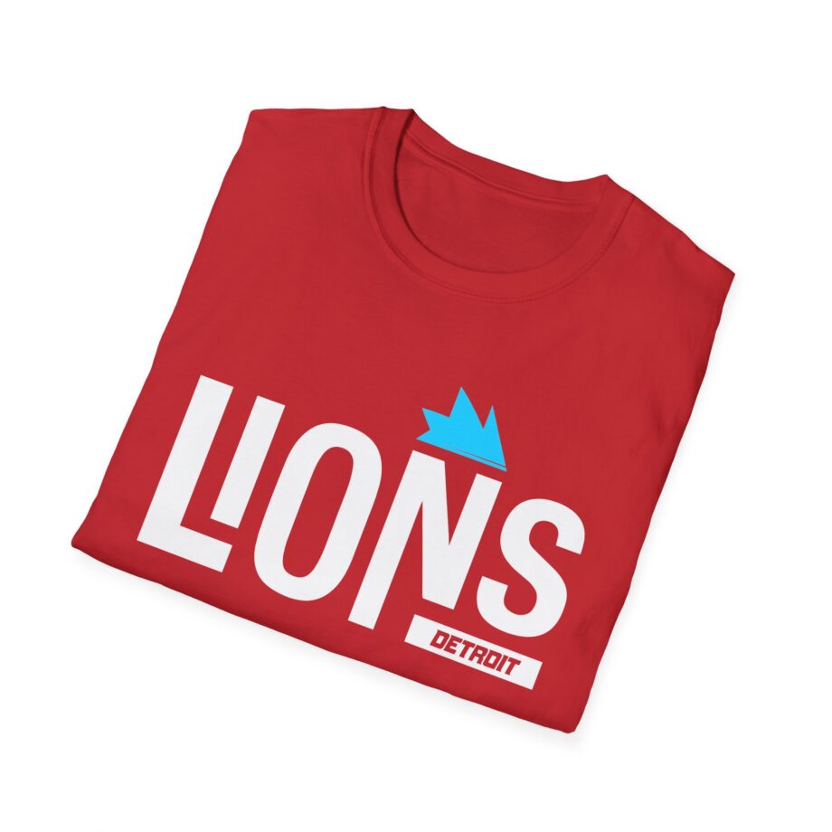 Ninja Detroit Lions Unisex Softstyle T-shirt