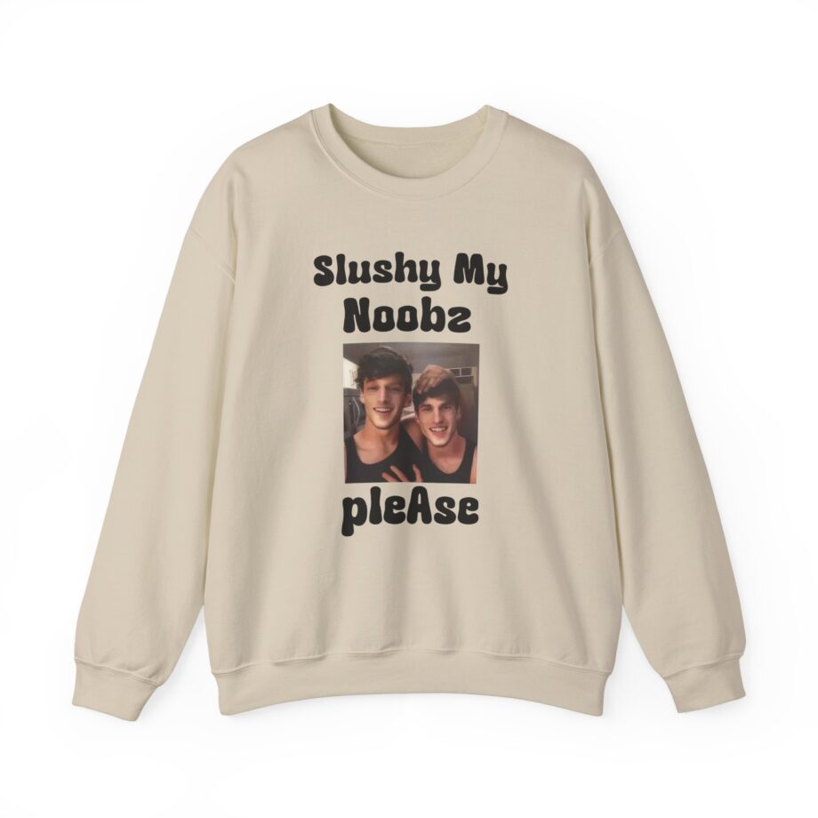 Slushy Noobz Martin and Hamzah Comedy Unisex Heavy Blend Crewneck Sweatshirt