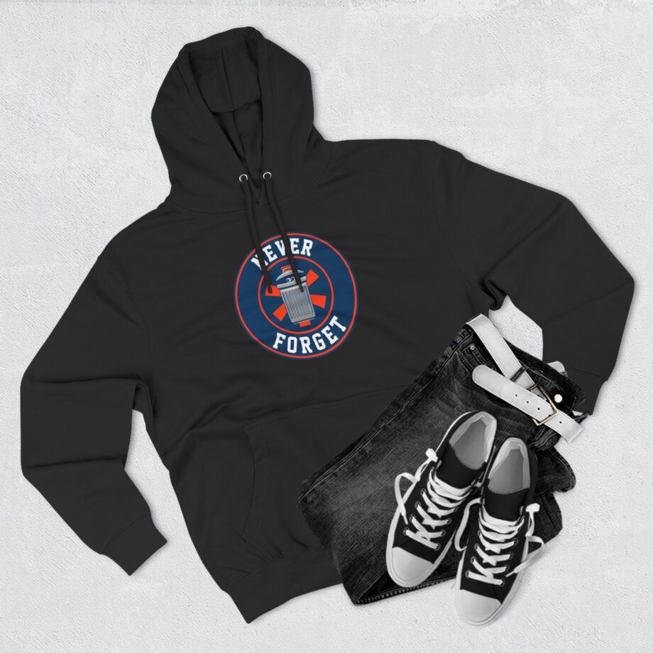 Trevor Bauer Never Forget Three-panel Fleece Hoodie