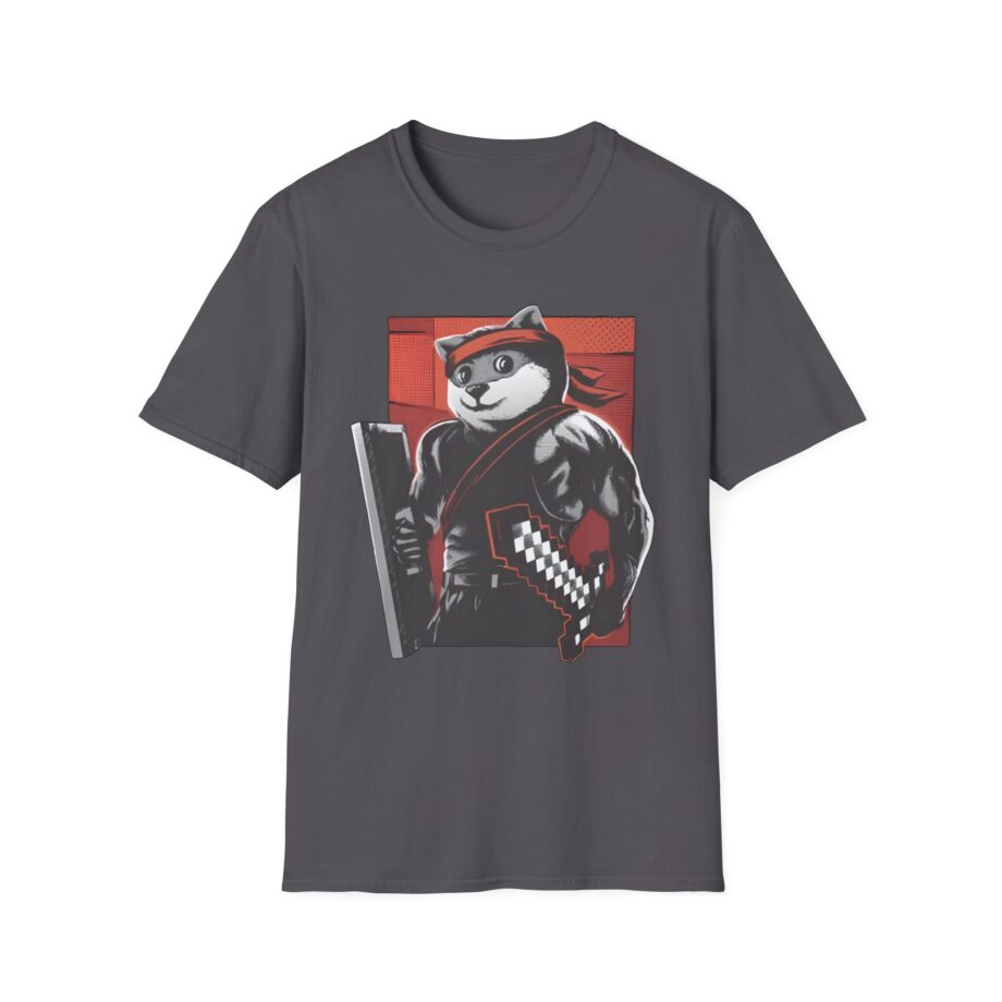 Gejmr Rambo Doge Unisex Softstyle T-shirt
