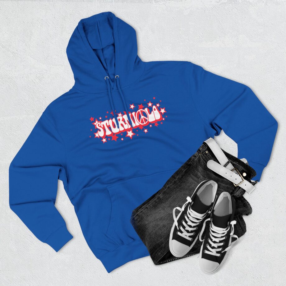 Sturniolo Peace & Stars Three-panel Fleece Hoodie