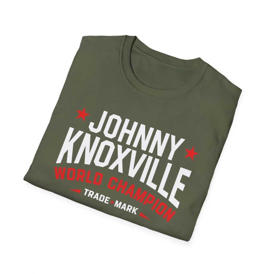 Jackass Johnny Knoxville World Champion Trade Mark Unisex Softstyle T-Shirt