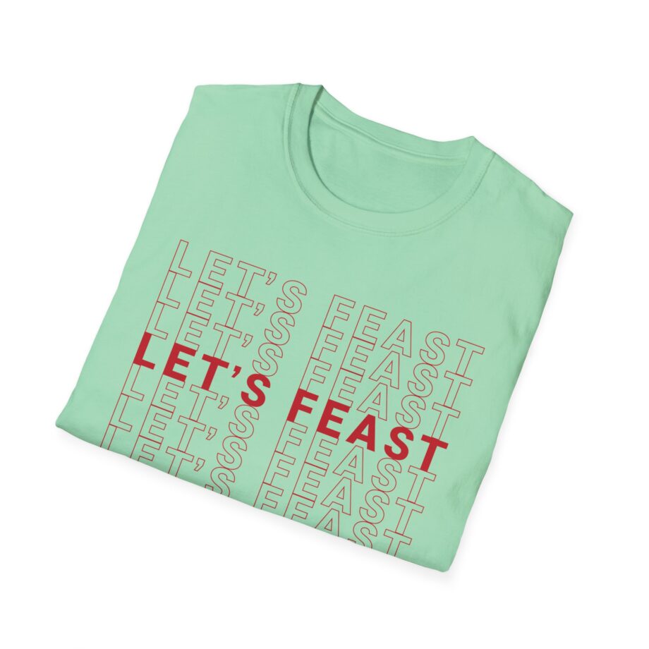 Elyse Myers Let’s Feast Unisex Softstyle T-Shirt