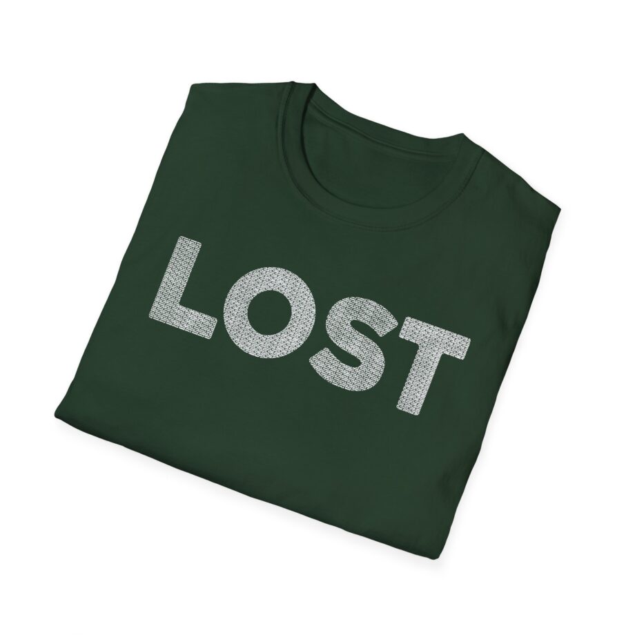 Unisex Softstyle T-Shirt - 'LOST' Statement Tee for Trendy Casual Wear