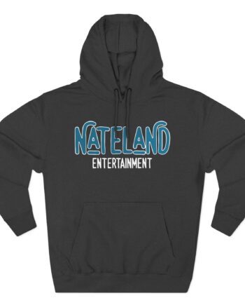 Nate Bargatze  Nateland Entertainment Three-panel Fleece Hoodie