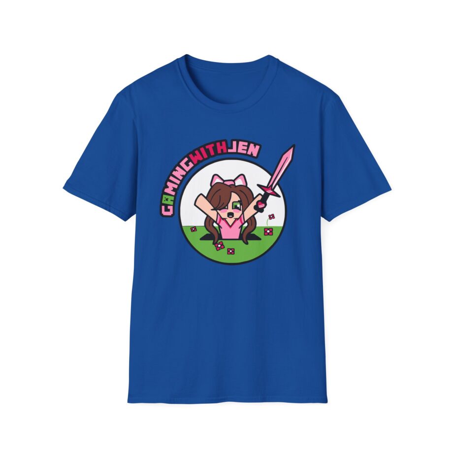 Popularmmos Gaming With Jen Unisex Softstyle T-shirt