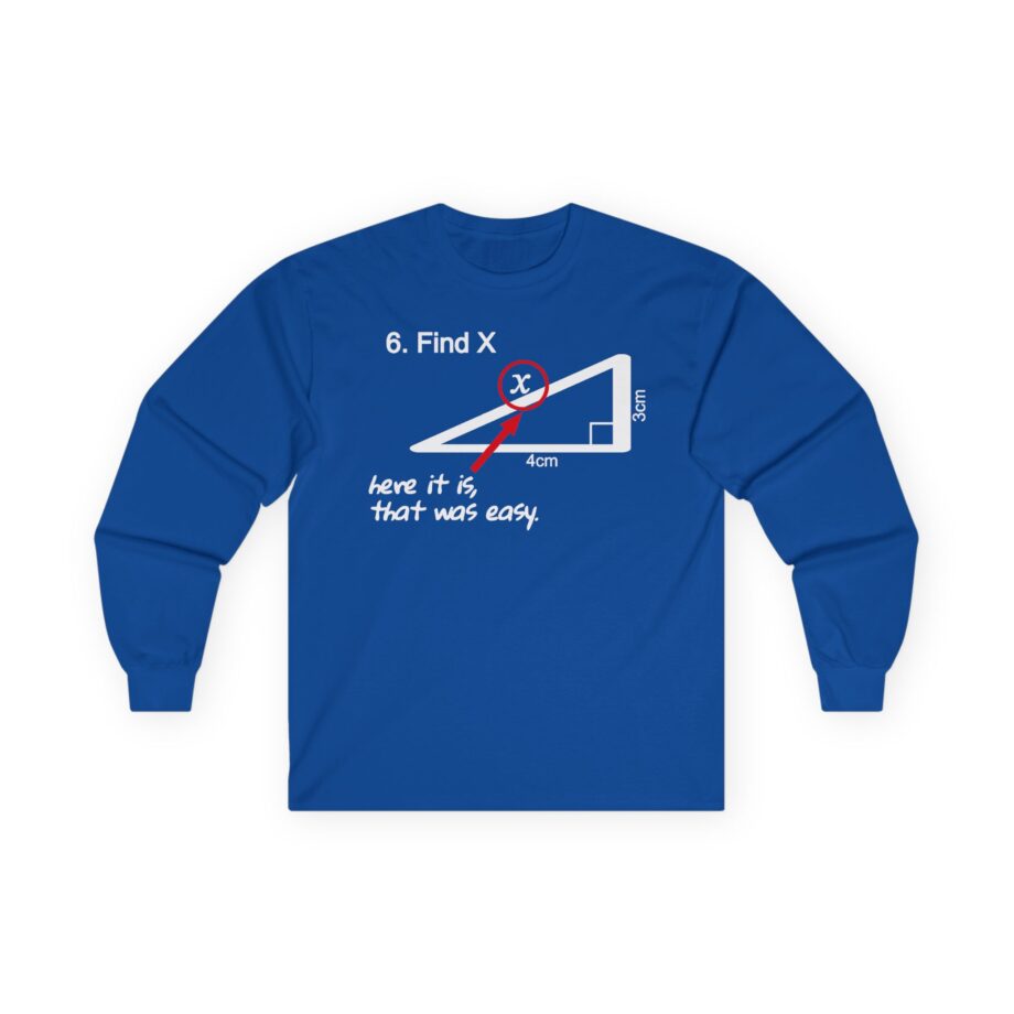 Slushy Noobz Martin Hamzah Find X Unisex Ultra Cotton Long Sleeve Tee