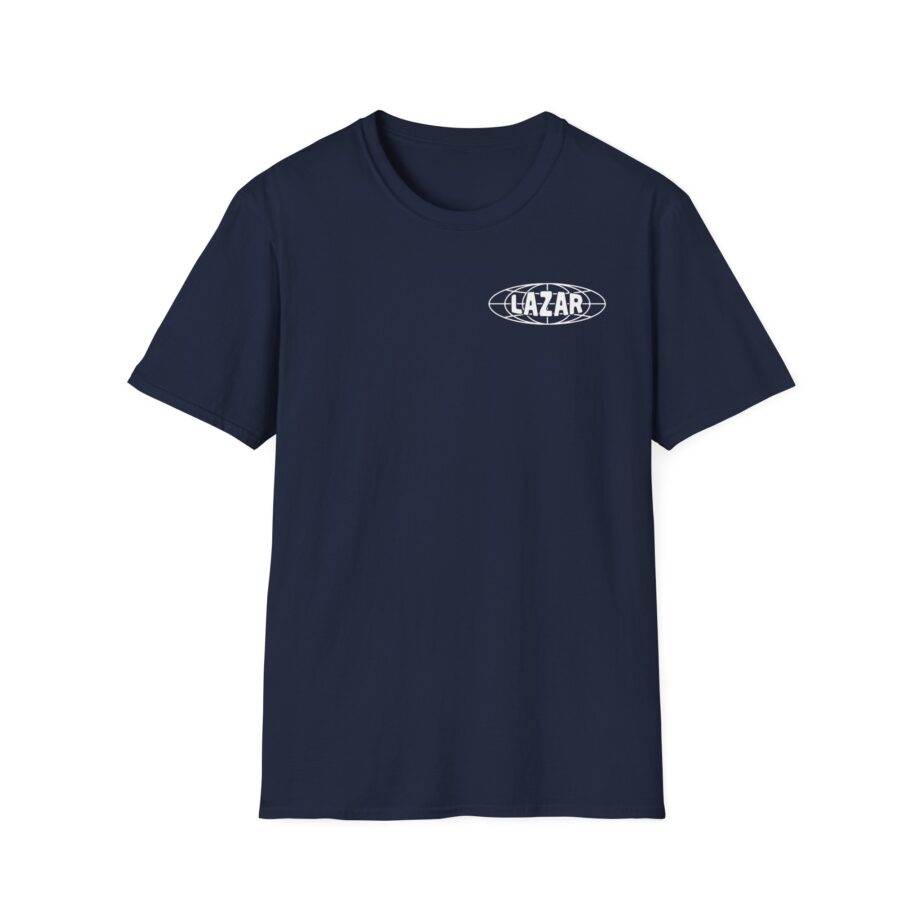Lazarbeam Globe Indigo Unisex Softstyle T-Shirt