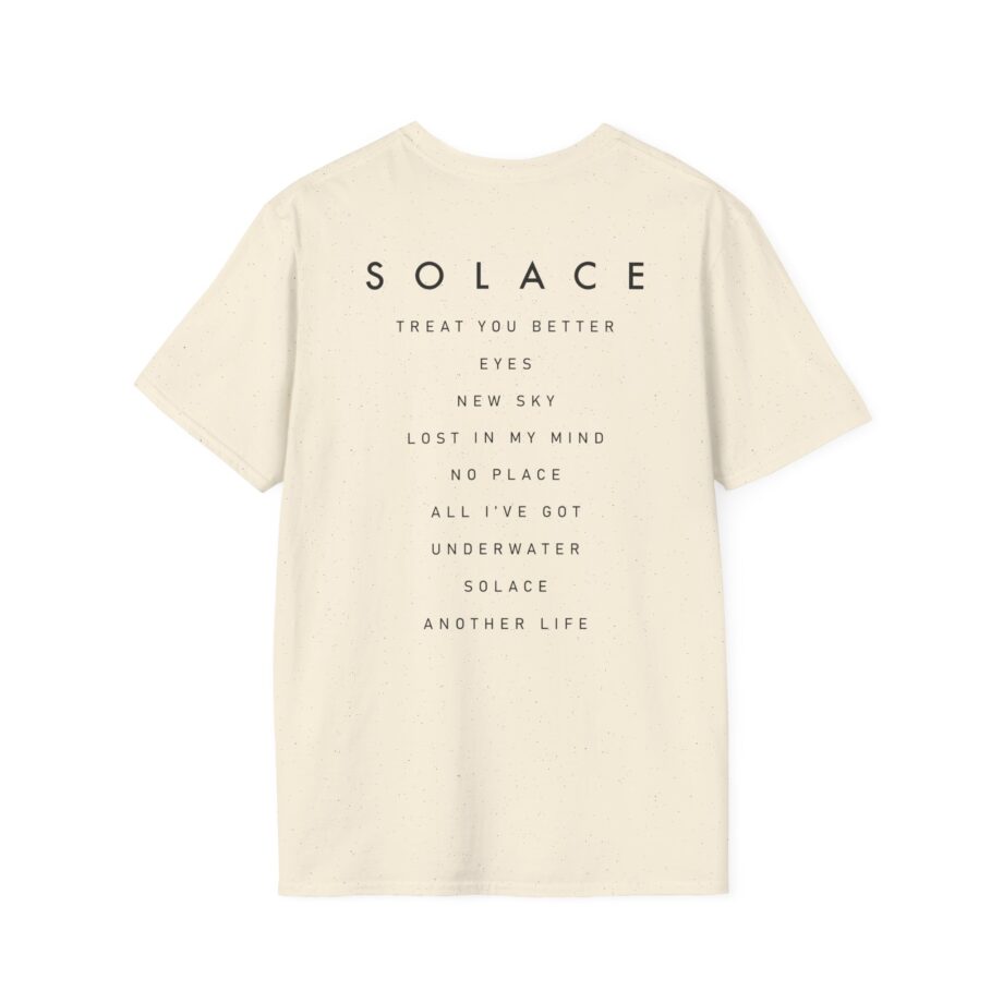 Rufus Du Sol Flower Ecru Unisex Softstyle T-Shirt