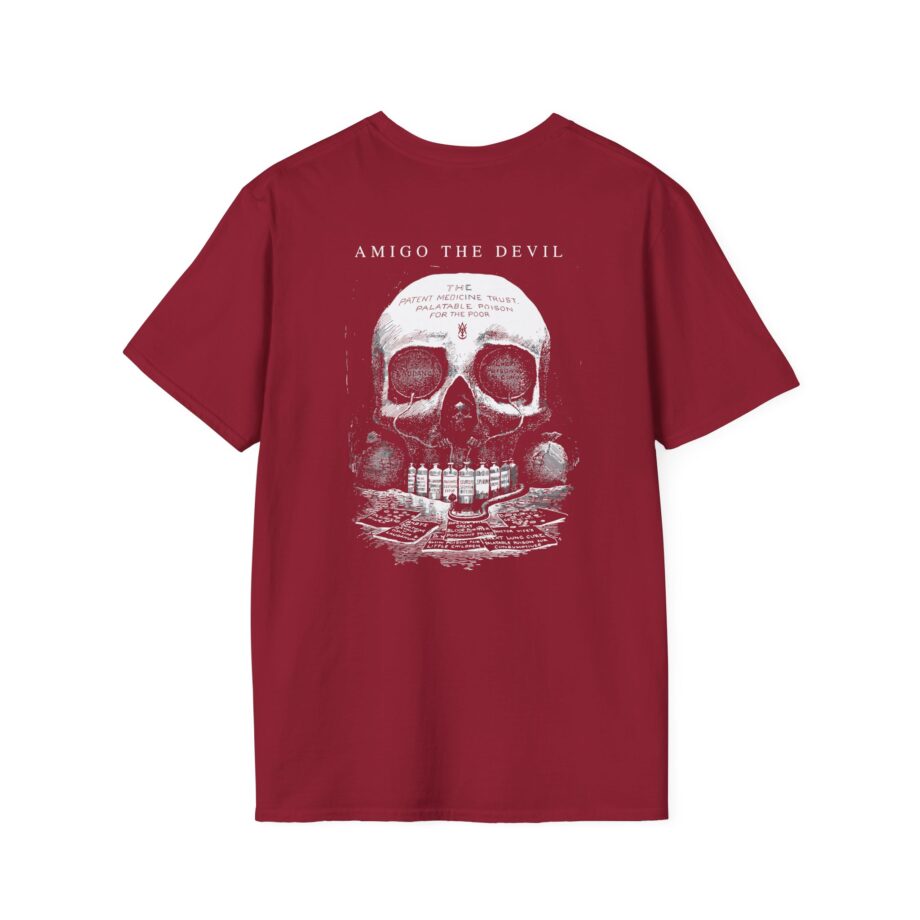 Amigo the Devil Death's Laboratory Unisex Softstyle T-shirt