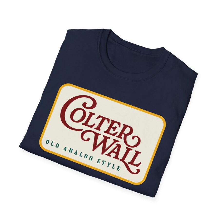 Colter Wall Old Analog Style Unisex Softstyle T-shirt
