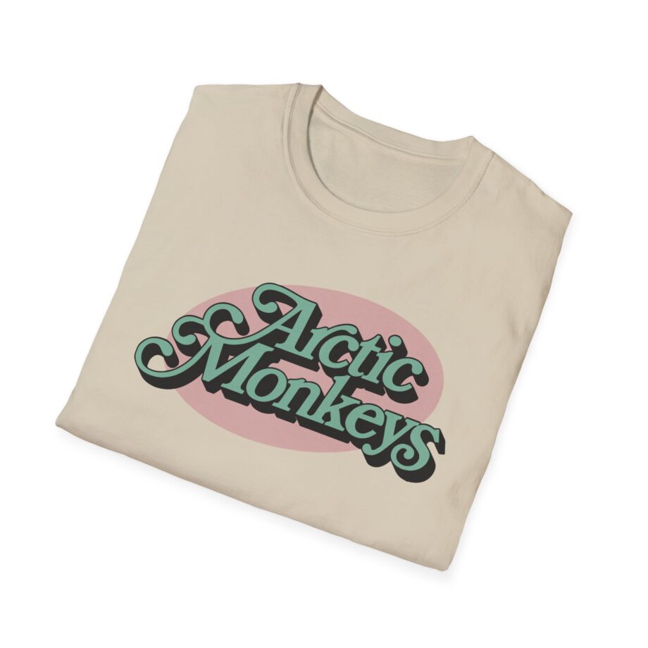 Arctic Monkeys Ornate Logo Unisex Softstyle T-shirt