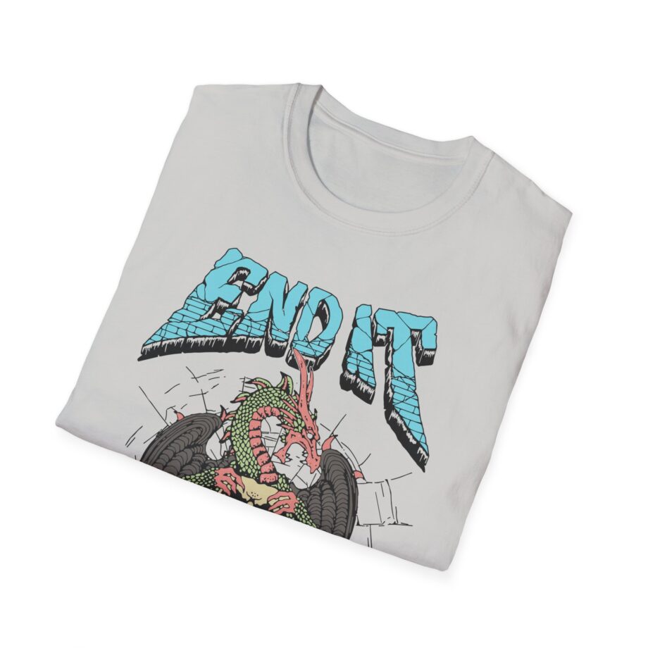End It Dragon Skull Unisex Softstyle T-Shirt
