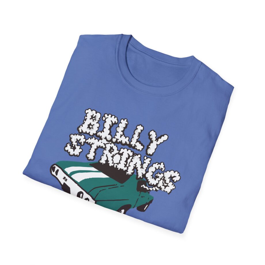 Billy Strings Imogene + Willie X Billy Strings Highway Prayers Green Car Unisex Softstyle T-shirt