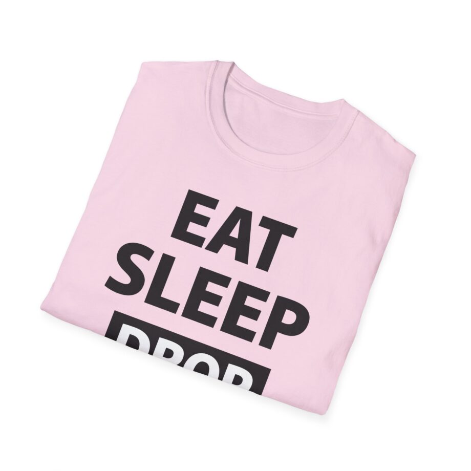 Morgz Eat Sleep Drop Repeat Unisex Softstyle T-Shirt