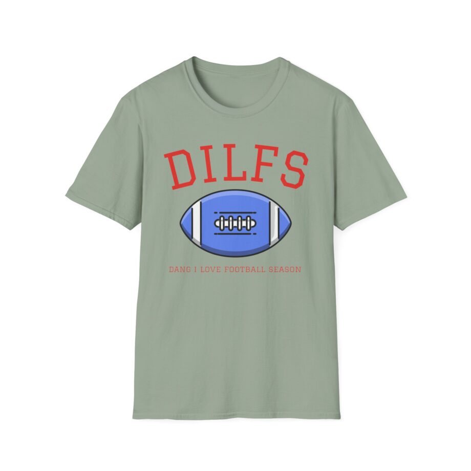 Sadie Crowell Dilfs Dang I Love Football Season Unisex Softstyle T-shirt