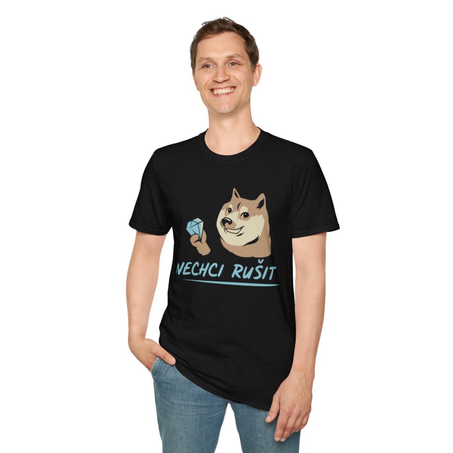 Gejmr Nechci Rusit Unisex Softstyle T-shirt