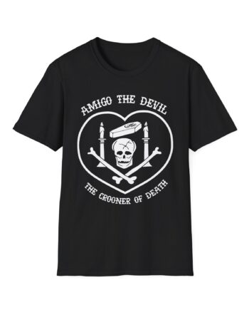 Amigo the Devil Crooner of Death Unisex Softstyle T-shirt
