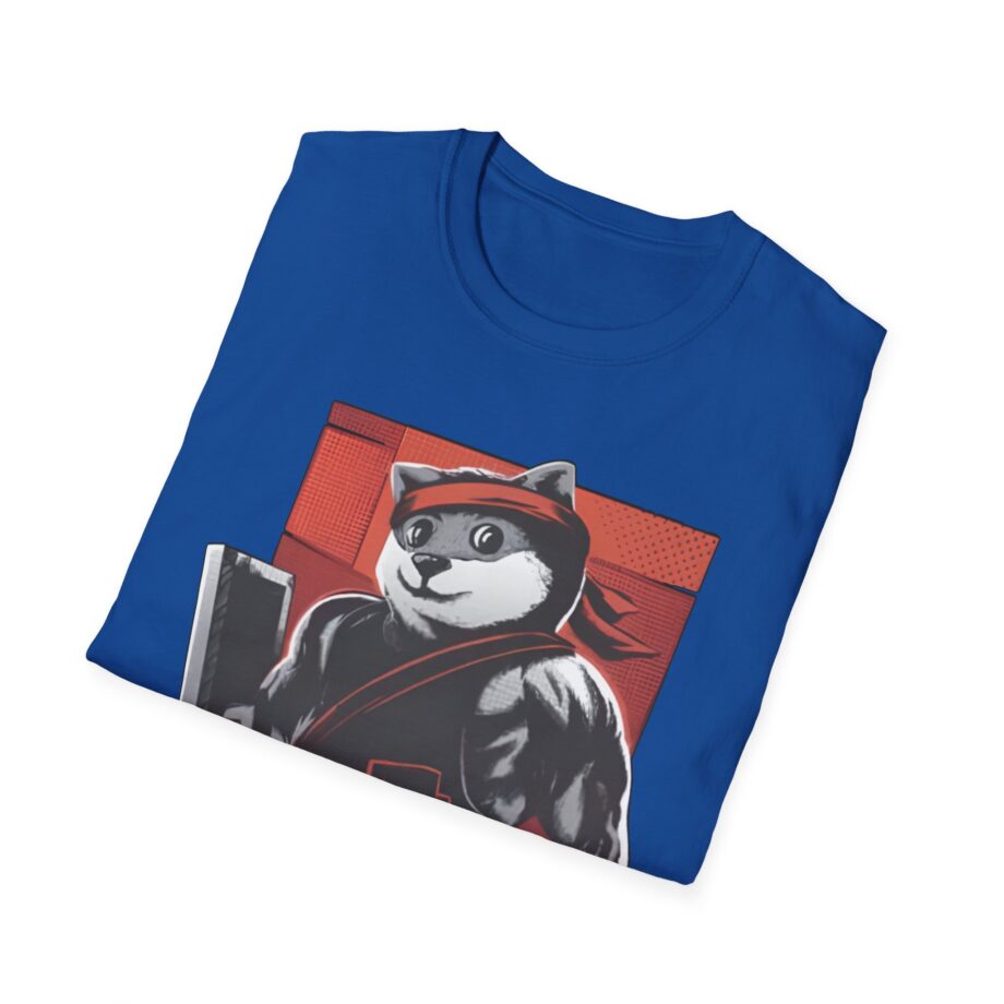 Gejmr Rambo Doge Unisex Softstyle T-shirt