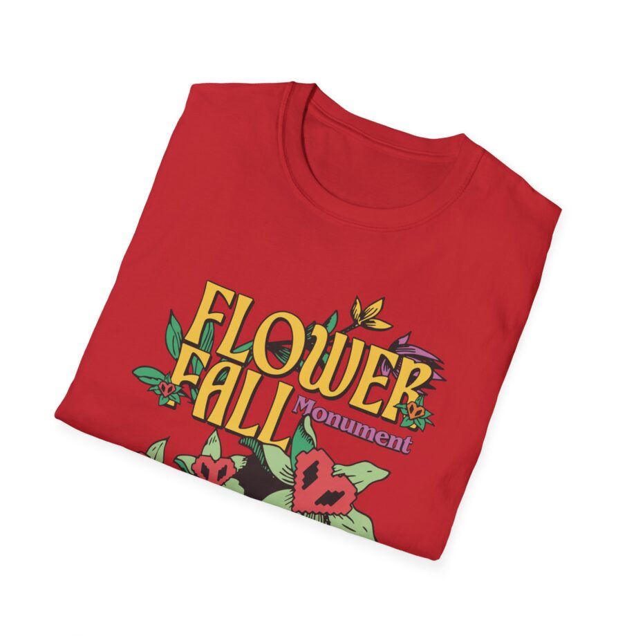 Philza Flower Fall Monument Unisex Softstyle T-shirt