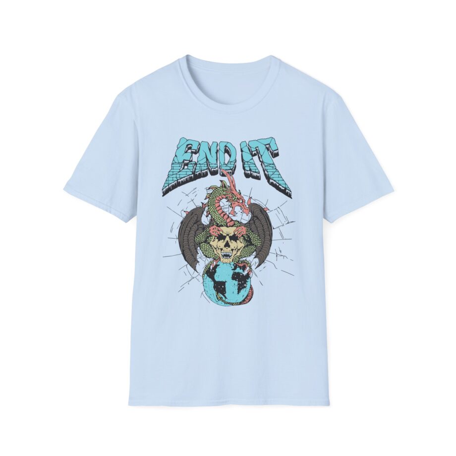 End It Dragon Skull Unisex Softstyle T-Shirt