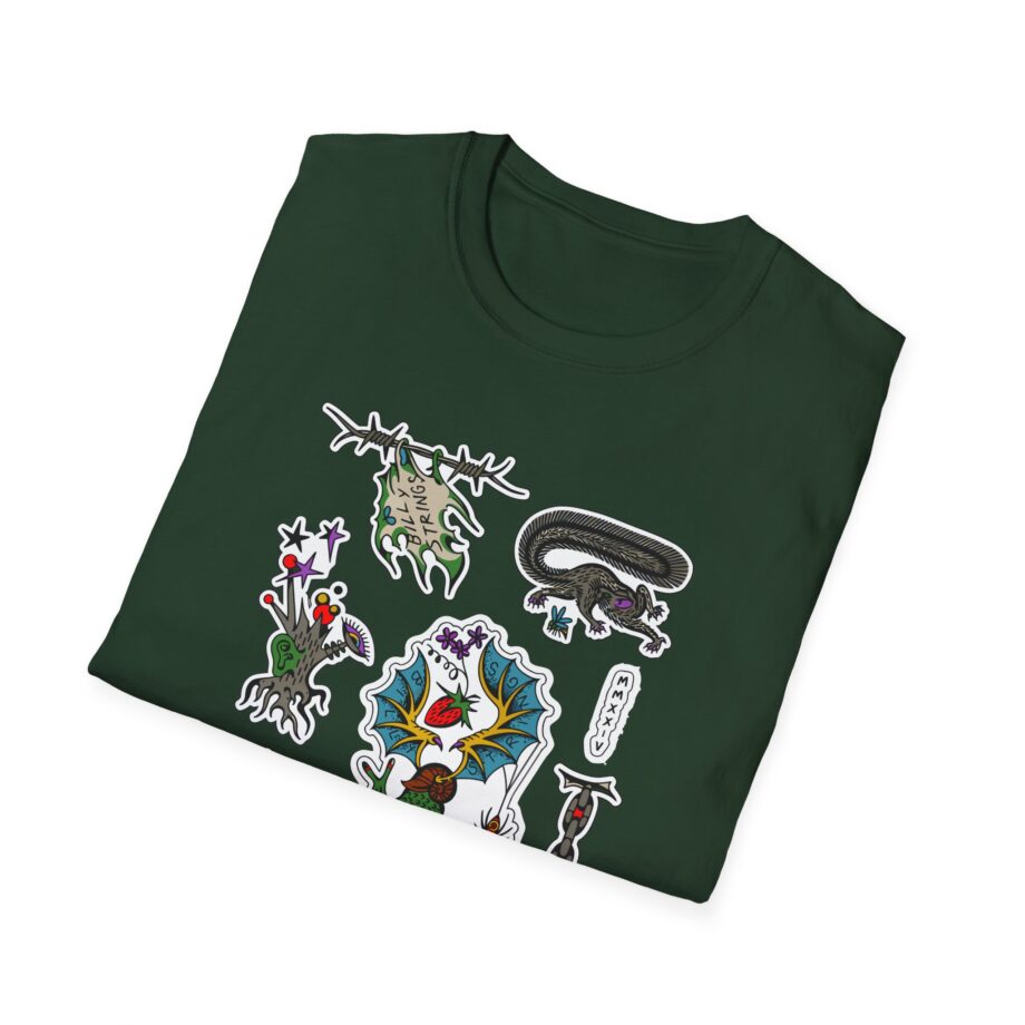 Billy Strings Flash Sheet Unisex Softstyle T-shirt