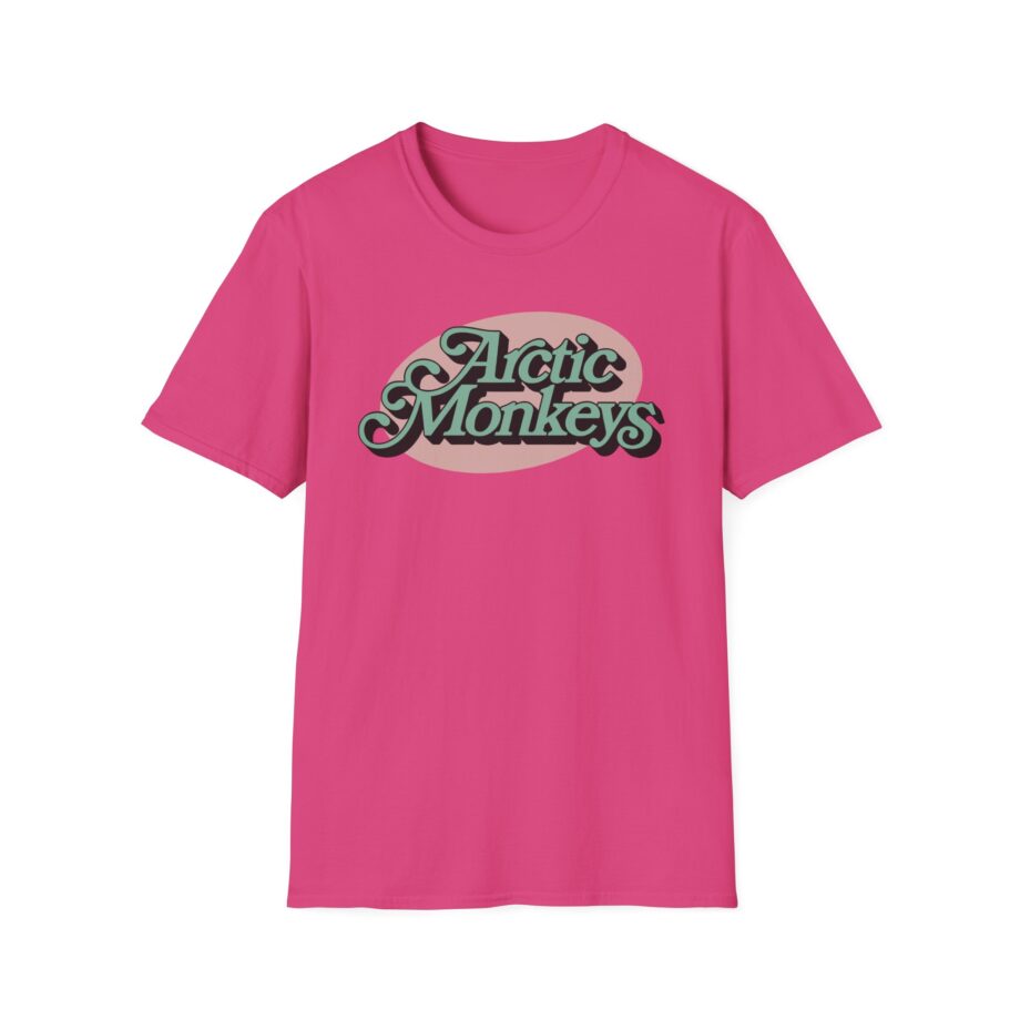 Arctic Monkeys Ornate Logo Unisex Softstyle T-shirt